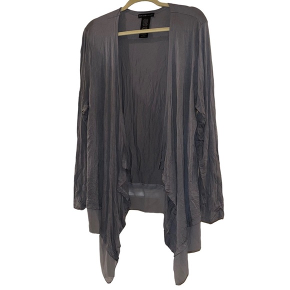 Design History Gray Cardigan Sweater Missy XXL - Picture 1 of 4